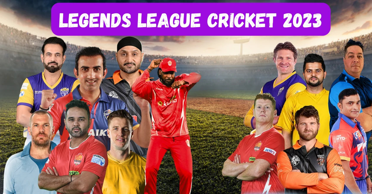 LLC Legends League Cricket 2023 : Fixtures, Match Timings, Broadcast and Live Streaming details