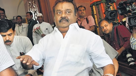 Tamil Nadu politician and former actor Vijayakanth passed away, He has died today. A Captain Vijayakanth's Legacy